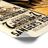 PT BARNUM地球素晴らしヴィンテージサーカスAdで表示 ポスター (角)