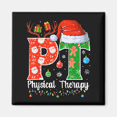 Pt Christmas Physical Therapy Christmas Pt Xmas  マグネット (正面)