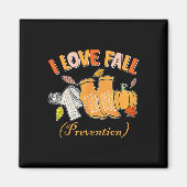 Pt Nurse Fall I Love Fall Prevention Fall Physical マグネット (正面)