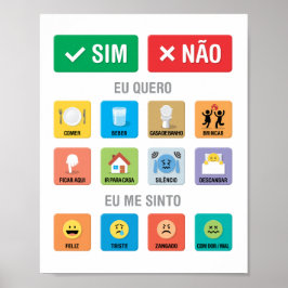 PT-PT Autism AAC Pointing Communication 01 ポスター