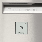 Pt - Ptolemy化学素おもしろい子シンボルT型 マグネット (インサイチュ (食洗機))