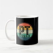 Pt Squad レトロ理学療法 コーヒーマグカップ (左)