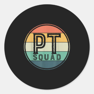 Pt Squad レトロ理学療法 ラウンドシール