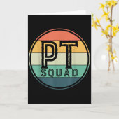 Pt Squad レトロ フィジカルセラピー カード (黄色い花)