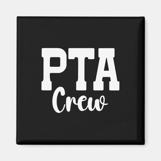 PTAクルー 親教師会 アパレル マグネット (正面)