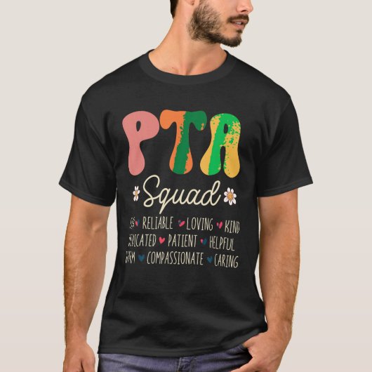 PTAスクワッド賞味週間新学期Tシャツ Tシャツ (正面)