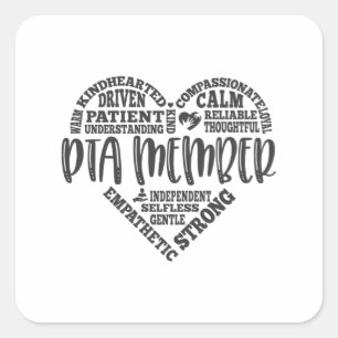 PTAメンバー、親先生の関連付け スクエアシール