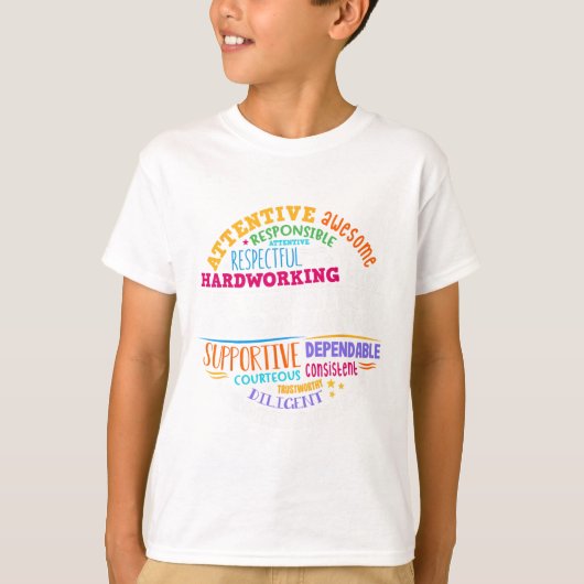 PTA保護者会ボランティアコーディネーター Tシャツ (正面)