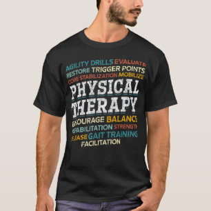 Pta物理セラピスト理学療法物理Ther Tシャツ