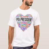 PTA社長ハート Tシャツ (正面)