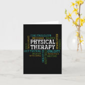 Pta Physical Motivational Therapy Gift Physical Th カード (黄色い花)