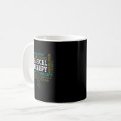 Pta Physical Motivational Therapy Gift Physical Th コーヒーマグカップ (正面左)
