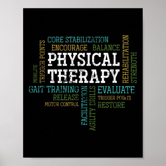 Pta Physical Motivational Therapy Gift Physical Th ポスター (正面)