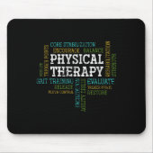 Pta Physical Motivational Therapy Gift Physical Th マウスパッド (正面)