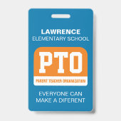 PTA/PTO バッジ (正面)