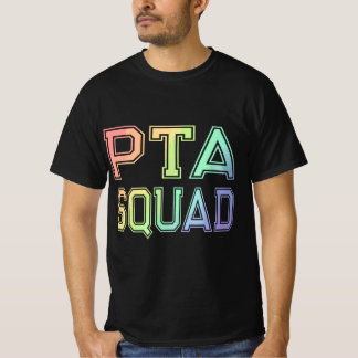PTA Squad – 親先生団体や組織協会 Tシャツ