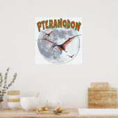 Pteranodon dinosaur ポスター (キッチン)