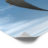 Pteranodon dinosaurs flying - 3D render ポスター (角)