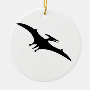 Pterodactylの恐竜 セラミックオーナメント