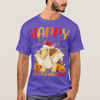 Pterodactyl Animal Lover Happy Pterodactyl HelloTh Tシャツ