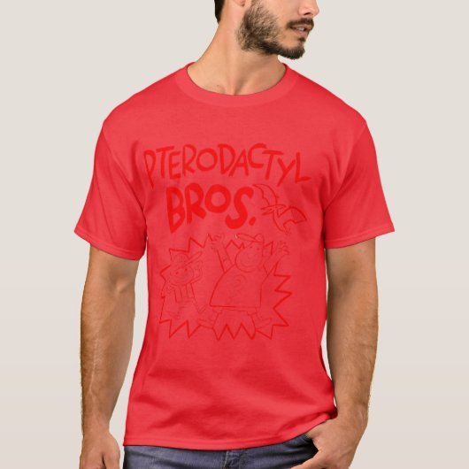 Pterodactyl Bros Tシャツ (正面)