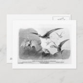 Pterodactylsアートポストカード ポストカード (正面/裏面)