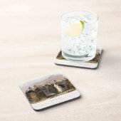 PtihnタークOchataのMandanの女性のダンス、プレート コースター (右側)