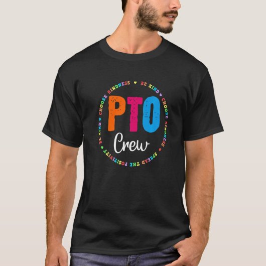PTOクルー保護者学校ボランティアボードママ保護者 Tシャツ (正面)