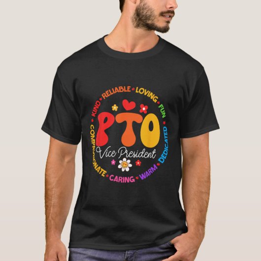 Pto Vice President Back To School Matching Parent Tシャツ (正面)
