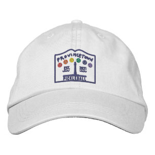 Ptown Pickleball EMBRUIDEREDライトカラーキャップ 刺繍入りキャップ
