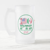 PTS 100th記念日家族のピクニックビールのジョッキ フロストグラスビールジョッキ (左)