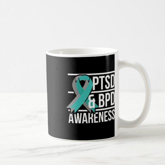 PtsdおよびBpd認識度 コーヒーマグカップ (右)