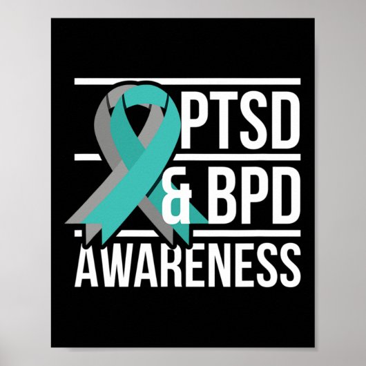 PtsdおよびBpd認識度 ポスター (正面)
