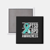 PtsdおよびBpd認識度 マグネット (正面/裏面)
