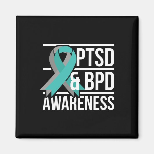 PtsdおよびBpd認識度 マグネット (正面)
