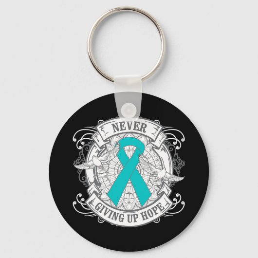 PTSDが決与えして希望を持たない キーホルダー (正面)