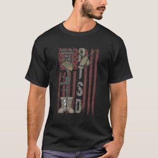 Ptsdすべての傷が7月4日退役軍人 Tシャツ