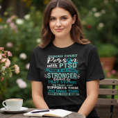 PTSDと共に立ち向かう人の支えに トライブレンドTシャツ