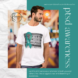 PTSDの傷Tシャツ Tシャツ