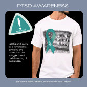 PTSDの傷Tシャツ Tシャツ
