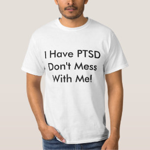 PTSDの警告 Tシャツ