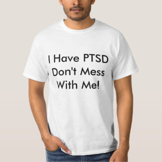PTSDの警告 Tシャツ