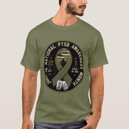 PTSDコイン ドラブ Tシャツ