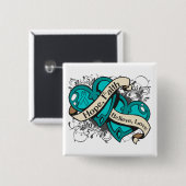 PTSDホープ信仰デュアルハート 缶バッジ (正面&裏面)