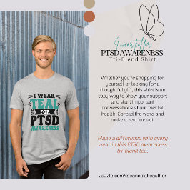 PTSD啓発トリブレンドTシャツ トライブレンドTシャツ