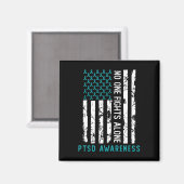 Ptsd後外傷性ストレス障害認識度Supp マグネット (正面/裏面)