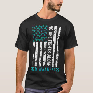 Ptsd後外傷性ストレス障害認識度Supp Tシャツ