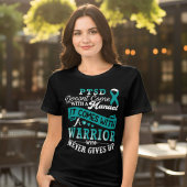 PTSD戦士の強さと勇気 トライブレンドTシャツ
