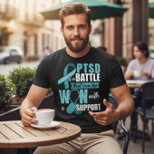 PTSD支援テープリボン ドッグタグ Tシャツ
