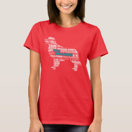 PTSD認識度サービス犬 Tシャツ